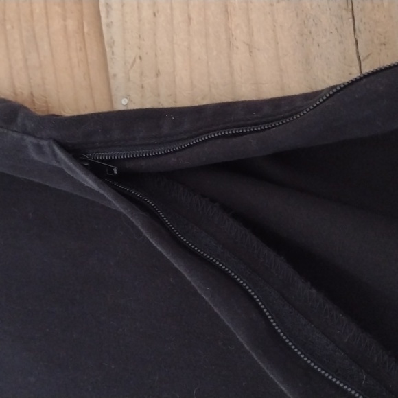 J Crew Vintage Black Straight Leg Pants w Ankle Zippers Size 2 - Picture 11 of 14